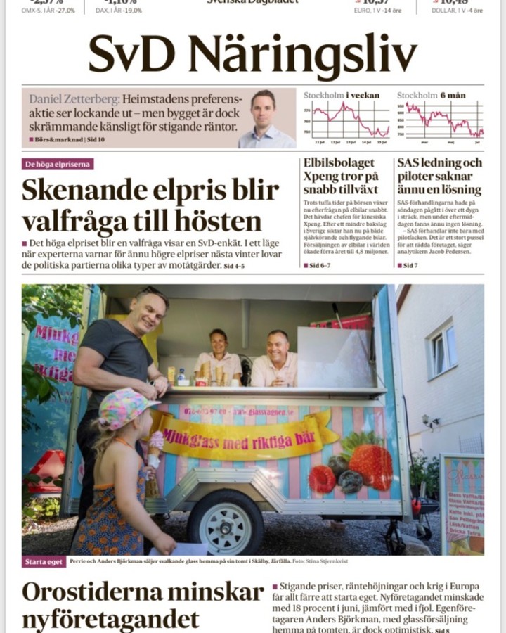 SvD Näringsliv-omnämnande